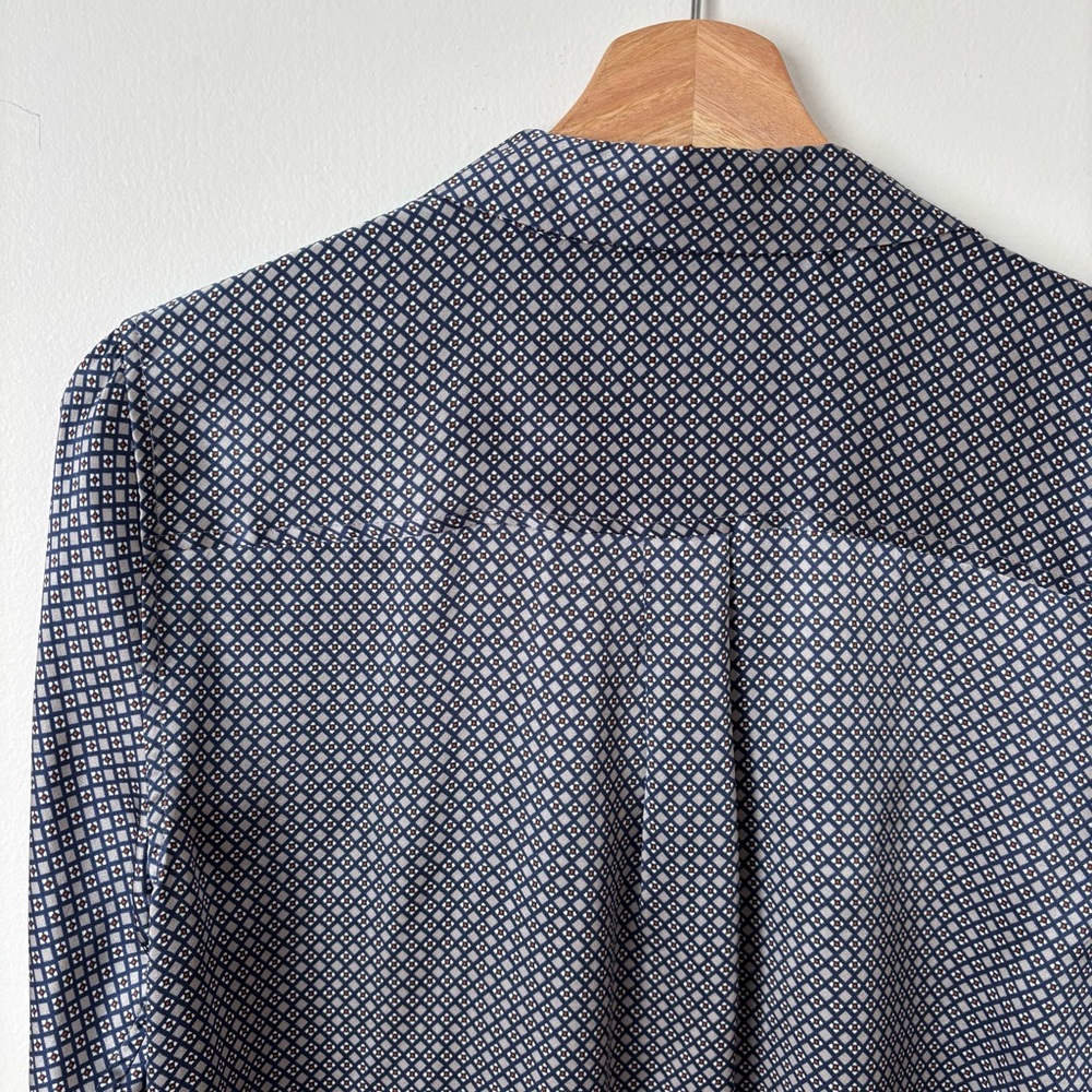 Equipment Patterned Button Down Shirt - image 6
